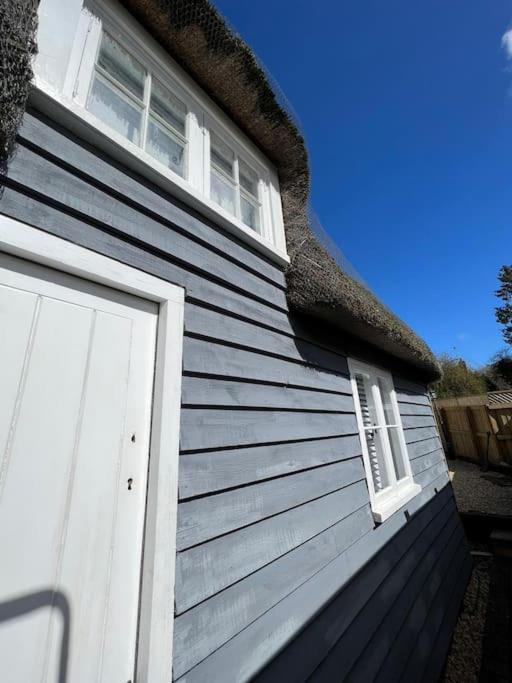 The Shack - Thatched Self Contained Annex Collingbourne Ducis Luaran gambar